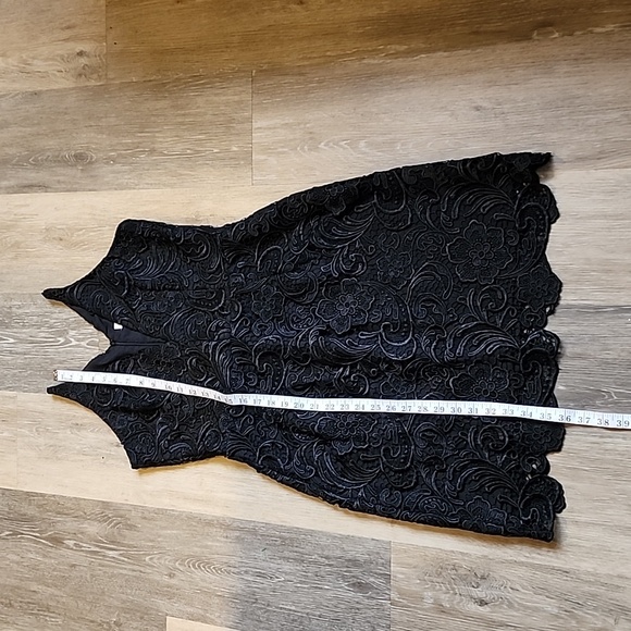 DRESS THE POPULATION BLACK DRESS - Picture 6 of 13